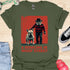 A Howling at Woof Street - Halloween - V1 - Frenchie and Bulldog T-Shirt